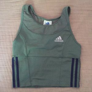 Adidas cropped sports bra